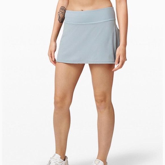 SOLD Play Off The Pleats Skirt 13” Blue Cast Size - Picture 4 of 4